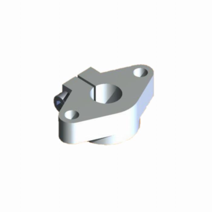 Supports d‘arbre SHF12 permet l'assemblage sans usinage. Convient pour les arbres diamètre 12 mm