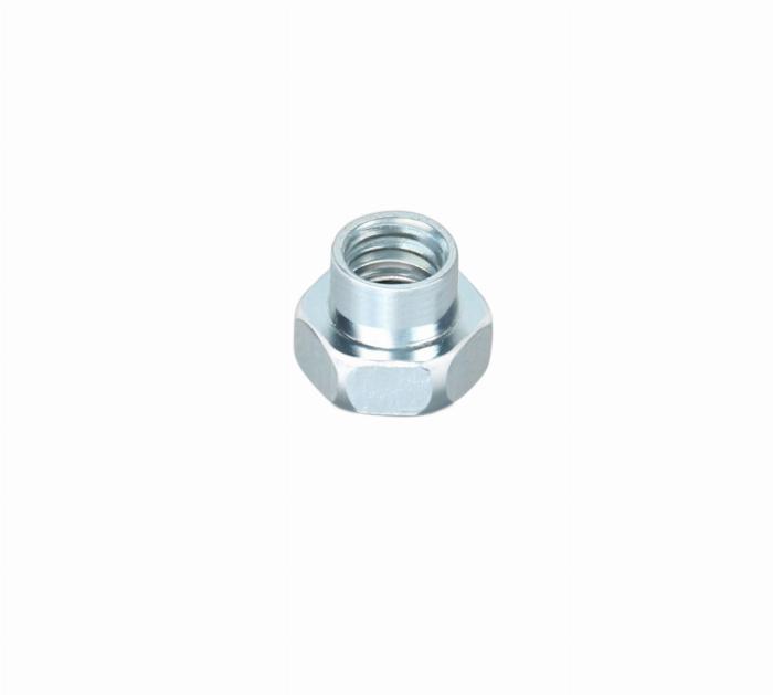 Special nut silver for circular tube 28 mm