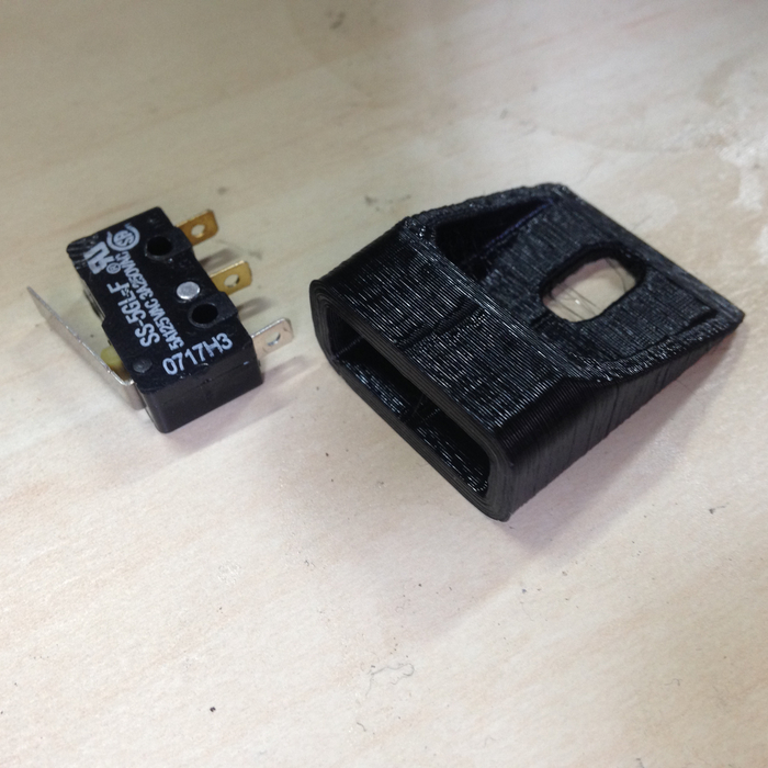 3D imprimé manche pour interrupteur de fin de course subminiature SS-5GL