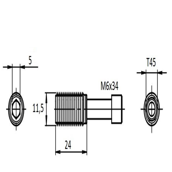 T-Matik Verbinder 30 B-Typ Nut 8