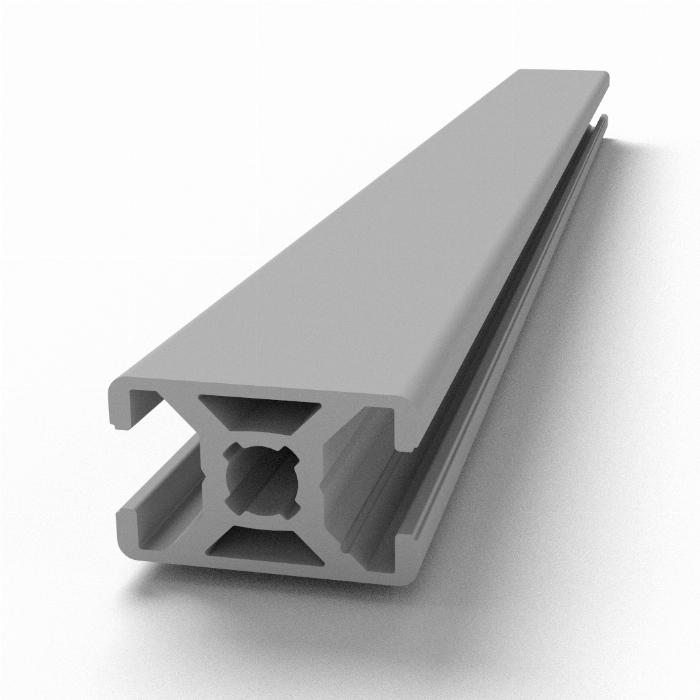 Profilé aluminium 19x30 Type B Rainure 8
